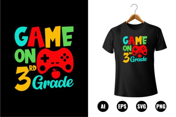 3rd Grade Game on T-shirt Design