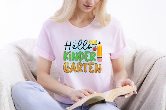 Hello Kinder Garten School Sublimation