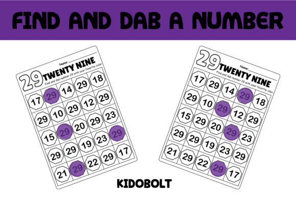 PreK & Kindergarten Number Recognition Made Fun: Dab a Dot Worksheets Explained