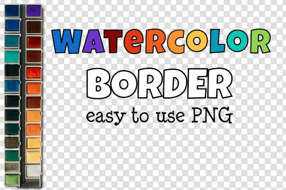Watercolor Craft Border Frame Clipart: A Creative Tool for Everyone